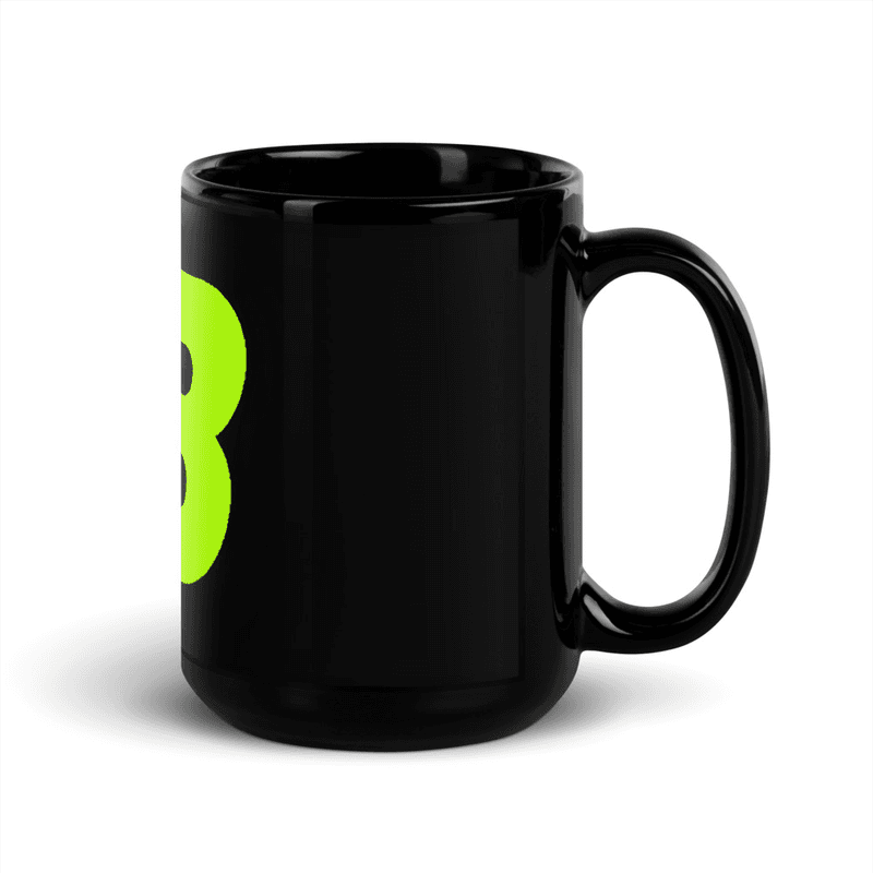 B Master Black Mug